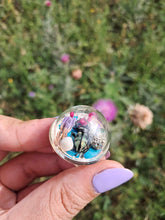 Load image into Gallery viewer, Real Jewel Weevil Terrarium statement ring
