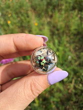 Load image into Gallery viewer, Real jewel weevil terrarium statement ring
