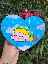 Charger l&#39;image dans la galerie, Hand painted sleepy cloud heart
