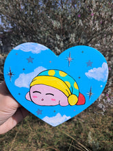 Charger l&#39;image dans la galerie, Hand painted sleepy cloud heart
