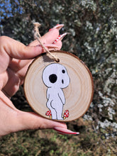 Load image into Gallery viewer, Hand painted wood slice ornaments
