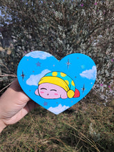 Charger l&#39;image dans la galerie, Hand painted sleepy cloud heart
