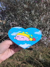 Charger l&#39;image dans la galerie, Hand painted sleepy cloud heart
