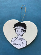Load image into Gallery viewer, Fan art heart wall hanging weeb otaku decor gift kawaii

