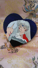 Load image into Gallery viewer, hand painted heart flip off finger gift weeb otaku senpai kawaii waifu unique
