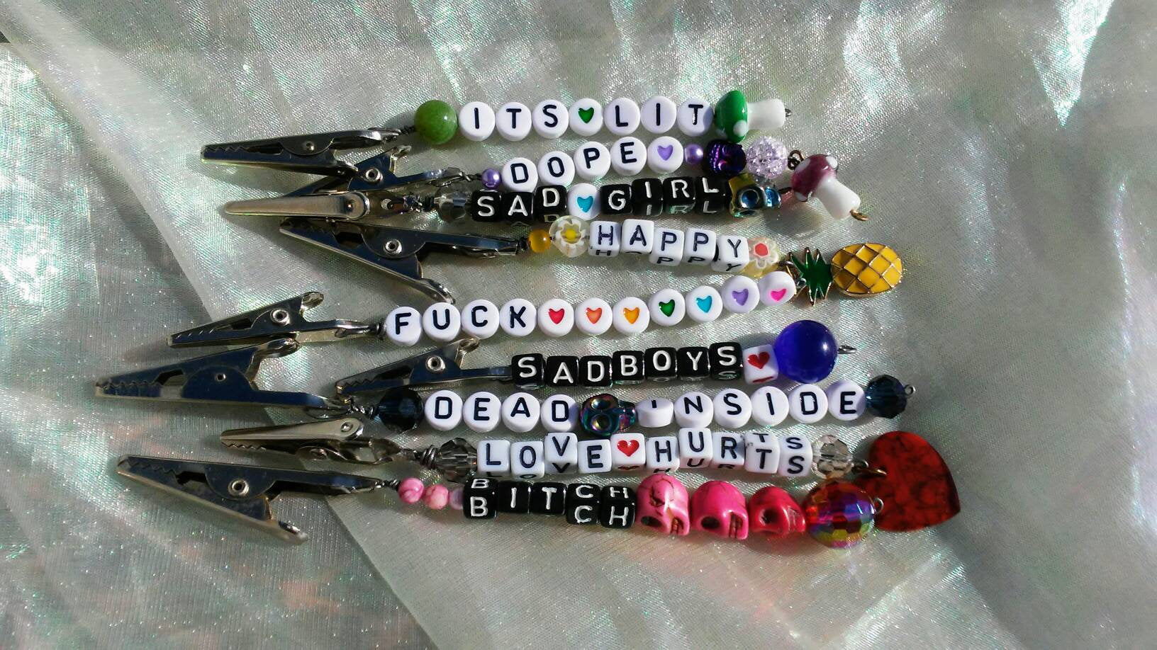 beaded roach clips are NOW available! ONLY on tiktok shop! One of