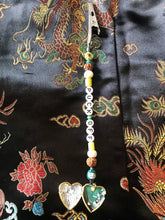 Load image into Gallery viewer, Bracelet helper heart locket accessories gift handmade beaded weeb otaku kawaii
